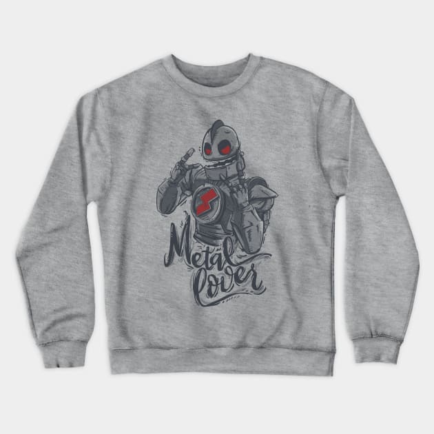 METAL LOVER Crewneck Sweatshirt by teesgeex